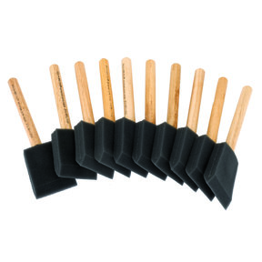 WoodRiver - Foam Brushes - 2" - 10 Piece