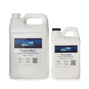 Thick Set Clear Casting Epoxy Resin Kit - 1.3 Gallon